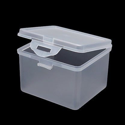 12 Pieces Rectangular Clear Plastic Organizer Storage Box Containers (3.86 x 3.47 x 2.76 Inch)