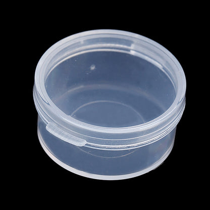 24 Pack 0.17 oz Round Plastic Containers-(D1.06 x H0.55 inch)