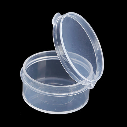 24 Pack 0.17 oz Round Plastic Containers-(D1.06 x H0.55 inch)