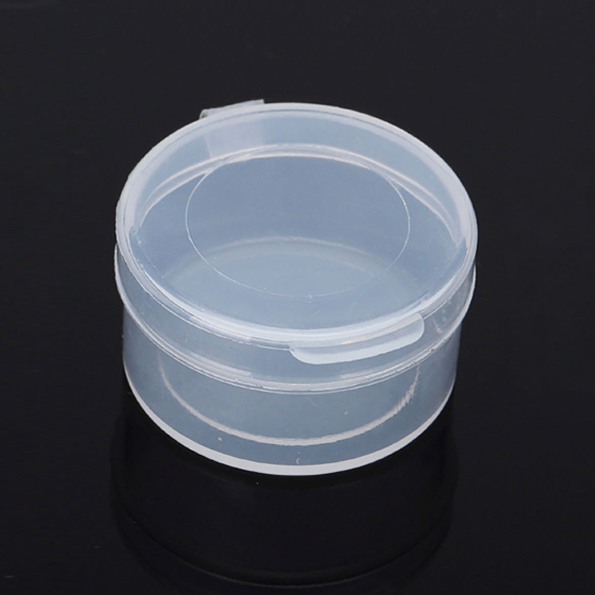 24 PACK Small Transparent Plastic Bead Organizers-0.24 oz
