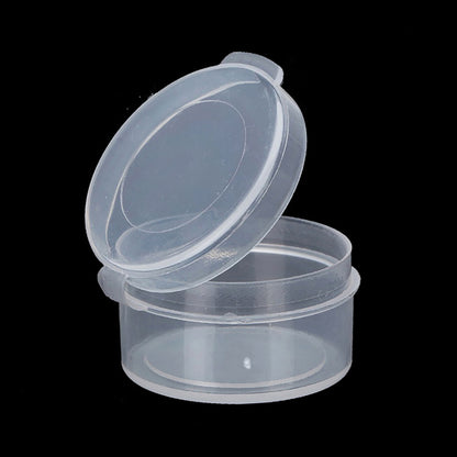 24 PACK Small Transparent Plastic Bead Organizers-0.24 oz