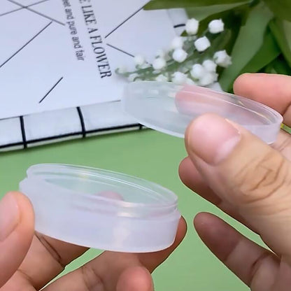 12 Pieces 15ml Mini Plastic Round Containers