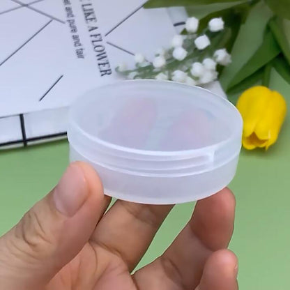 12 Pieces 15ml Mini Plastic Round Containers