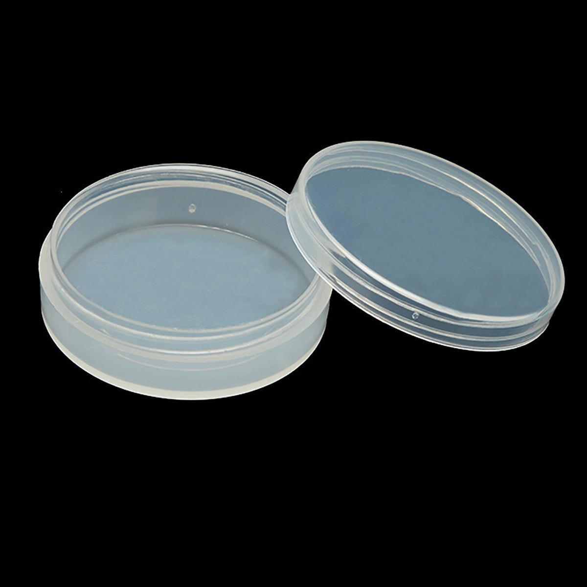 12 Pieces 15ml Mini Plastic Round Containers