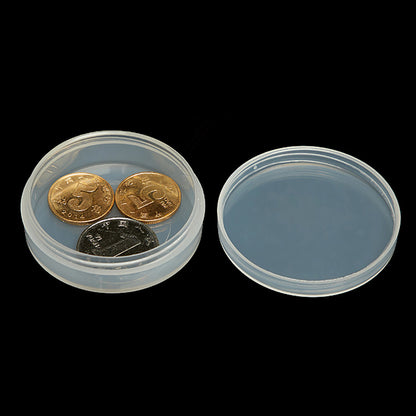 12 Pieces 15ml Mini Plastic Round Containers