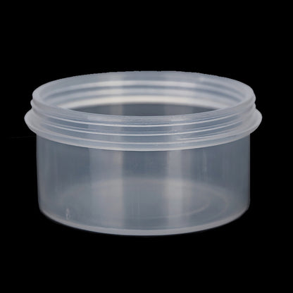 12 Pack 1.01 oz Round Plastic Containers