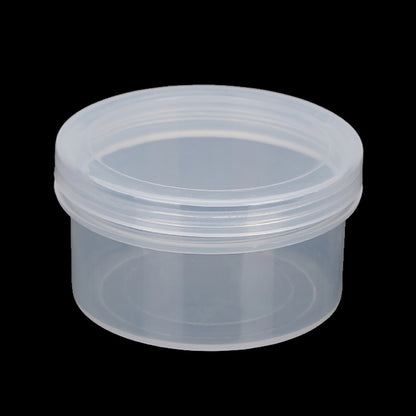 12 Pack 1.01 oz Round Plastic Containers