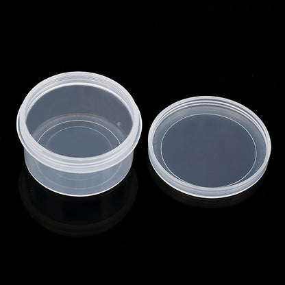 12 Pack 1.01 oz Round Plastic Containers