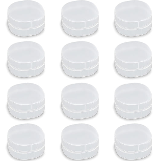 3.04 oz Round Plastic Containers Clear Plastic Round Storage Jars