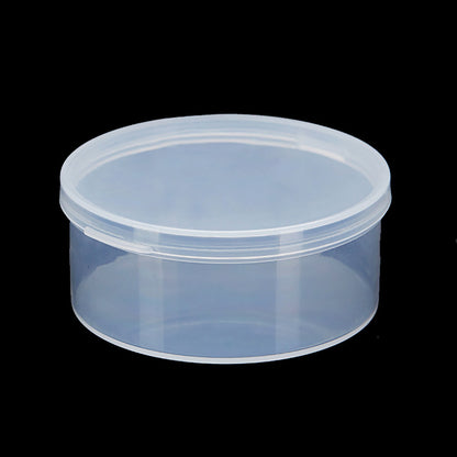 Clear Round Plastic Containers 2.7 oz - 12 PCS