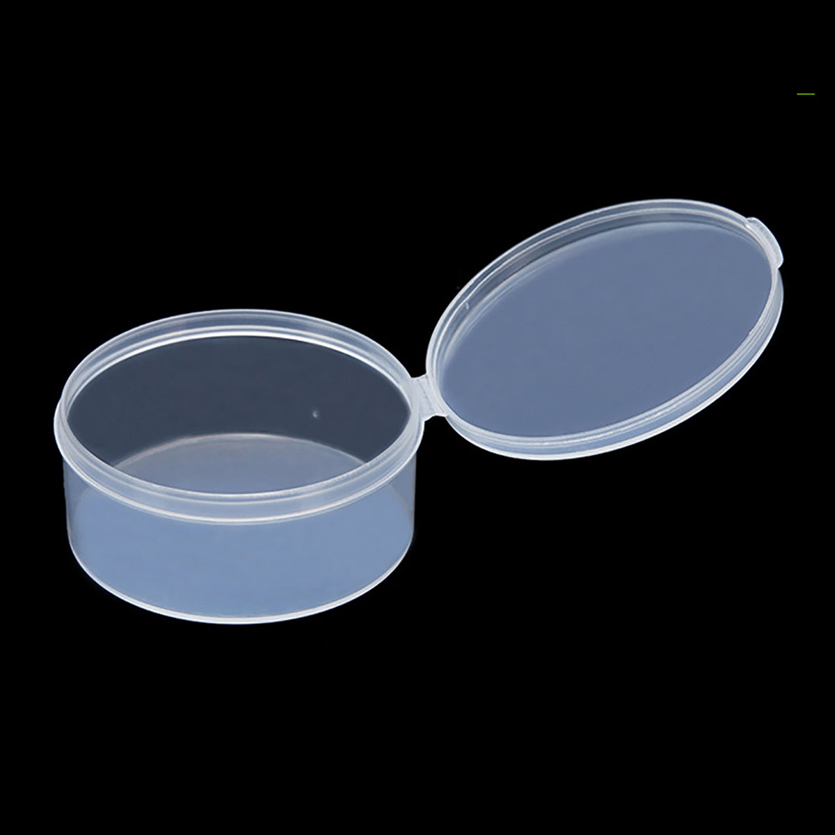 Clear Round Plastic Containers 2.7 oz - 12 PCS