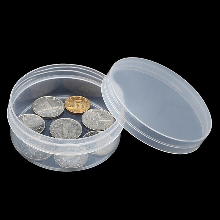 12 Pcs 4.05 oz Round Plastic Containers