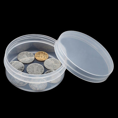 12 Pcs 4.05 oz Round Plastic Containers