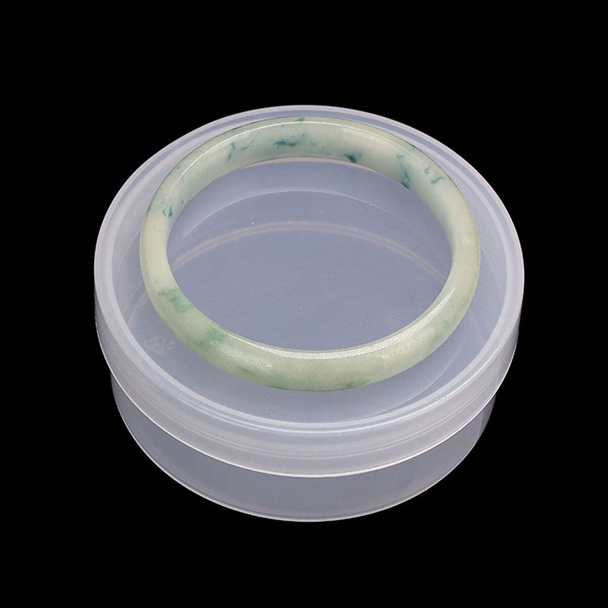 12 Pcs 4.05 oz Round Plastic Containers
