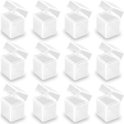 12 Pcs Square Bead Organizers (0.98 x 0.95 x 1.38 Inch)