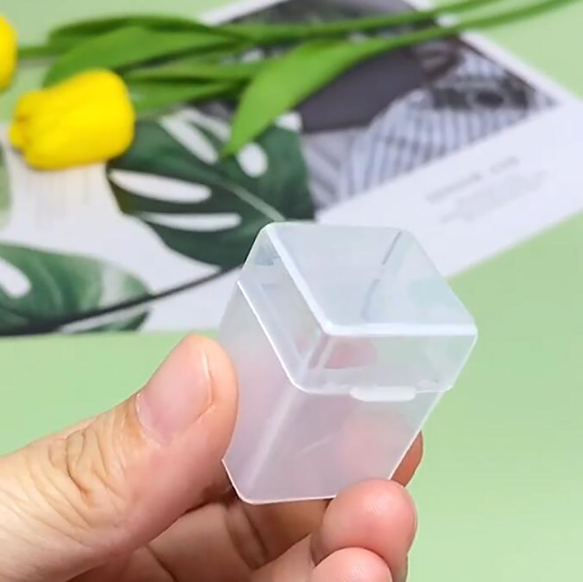 12 Pcs Square Bead Organizers (0.98 x 0.95 x 1.38 Inch)