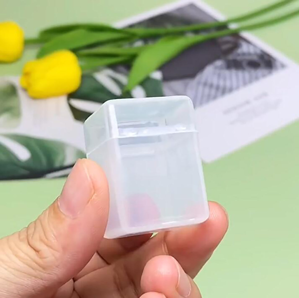 12 Pcs Square Bead Organizers (0.98 x 0.95 x 1.38 Inch)