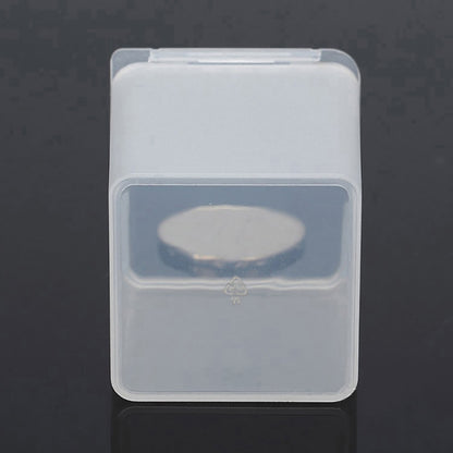12 PCS Square Plastic Clear Storage Containers Box (1.58 x 1.58 x 1.85 Inch)