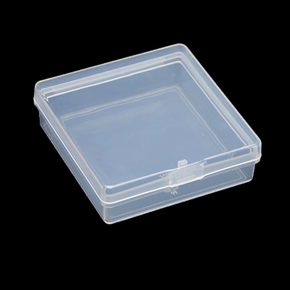 12 Pack Clear Square Plastic Beads Storage - 2.13 x 2.09 x 0.67 Inch
