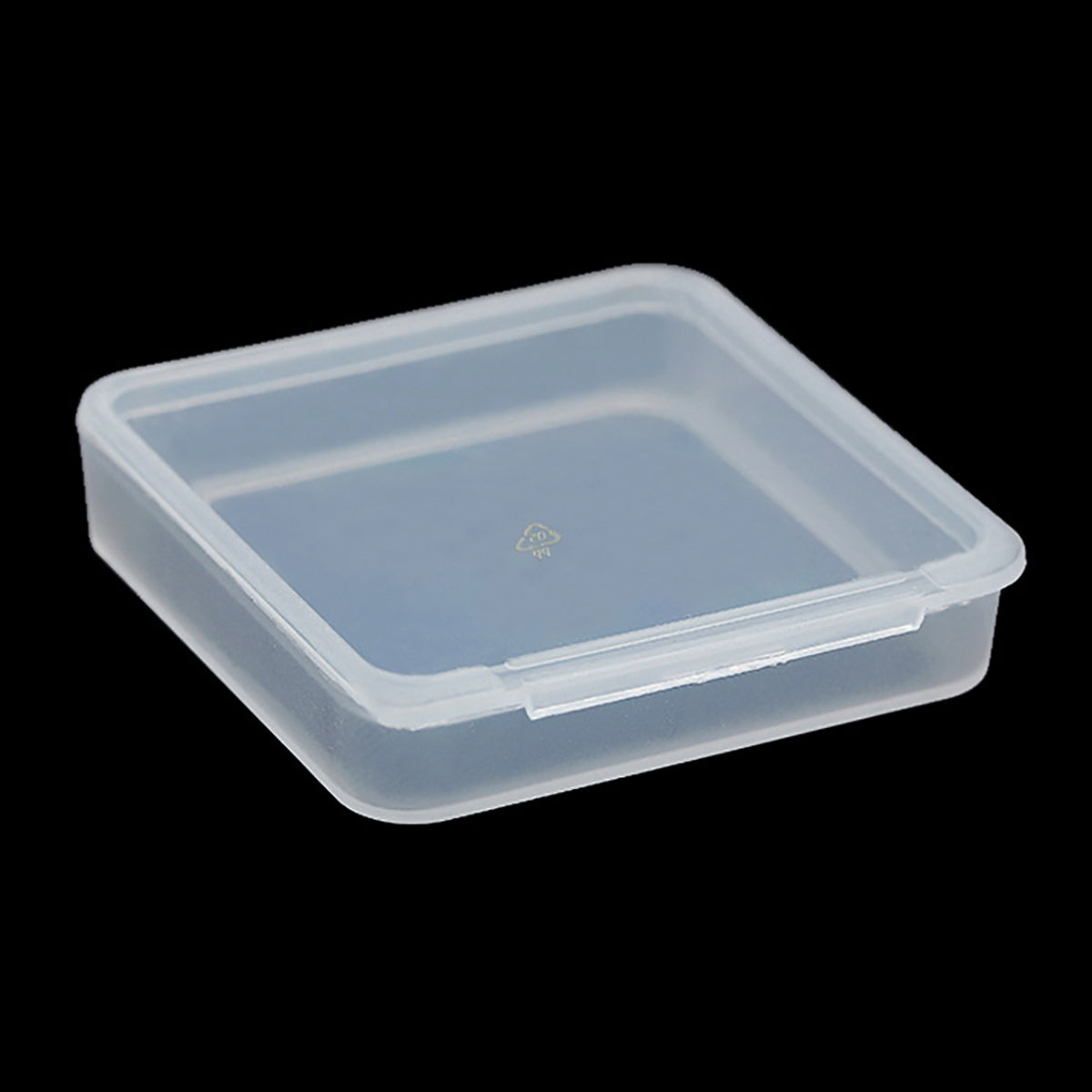 Square Clear Craft Supply Case (2.13 x 2.13 x 0.47 Inches)