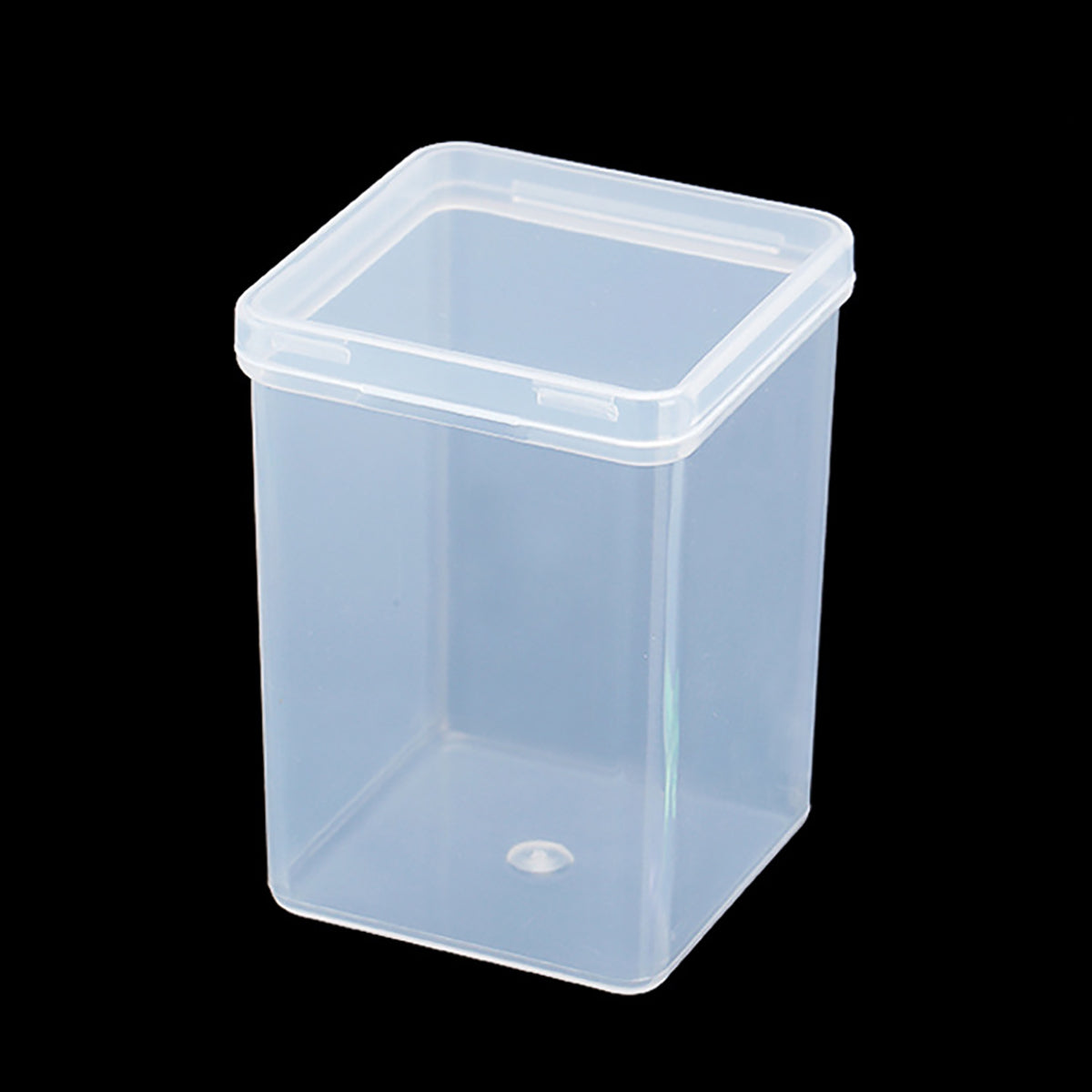 Square Clear Plastic Storage Containers (2.05 x 2.05 x 3.19 inch)