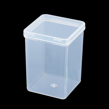 Square Clear Plastic Storage Containers (2.05 x 2.05 x 3.19 inch)