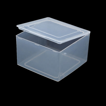 12Pcs Square Small Plastic Containers with Lid (3.15 x 3.15 x 2.01 inch)