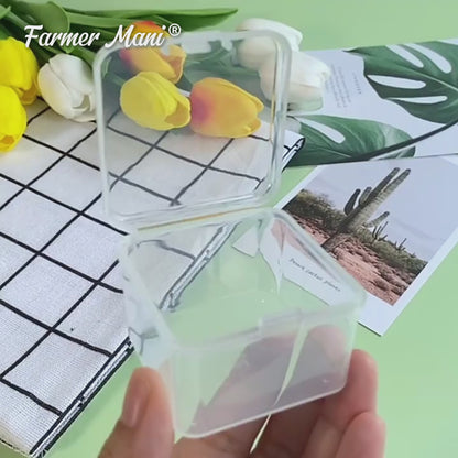 24 Pcs Square Bead Organizers (2.09 x 2.09 x1.42 inch)
