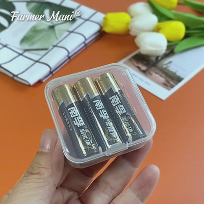 24 PCS Square Empty Mini Clear Plastic Storage Containers