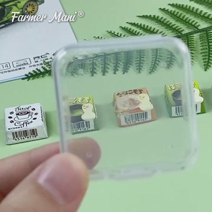 24 Pack Clear Square Plastic Beads Storage Containers Box